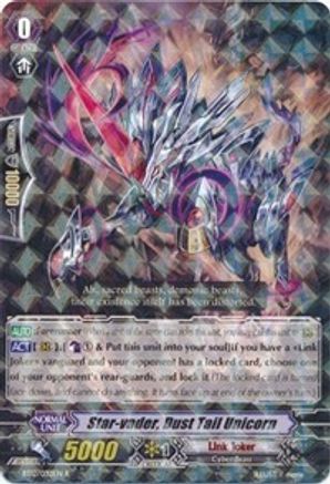 Star-vader, Dust Tail Unicorn (BT12/033EN) [Binding Force of the Black Rings]