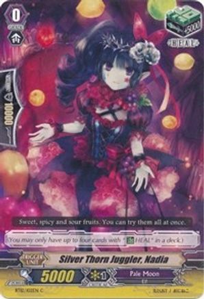 Silver Thorn Juggler, Nadia (BT12/102EN) [Binding Force of the Black Rings]