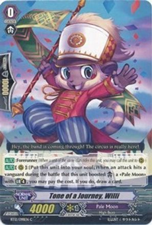 Tone of the Journeying, WillI (BT12/098EN) [Binding Force of the Black Rings]