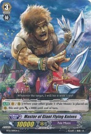 Master of Giant Flying Knives (BT12/089EN) [Binding Force of the Black Rings]