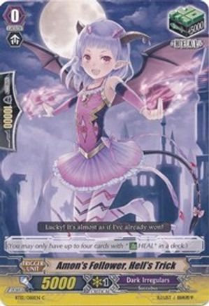 Amon's Follower, Hell's Trick (BT12/088EN) [Binding Force of the Black Rings]