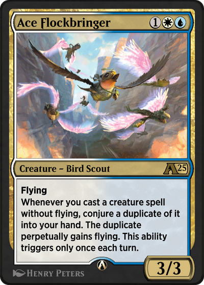 Ace Flockbringer (YBLB-020) - Alchemy: Bloomburrow