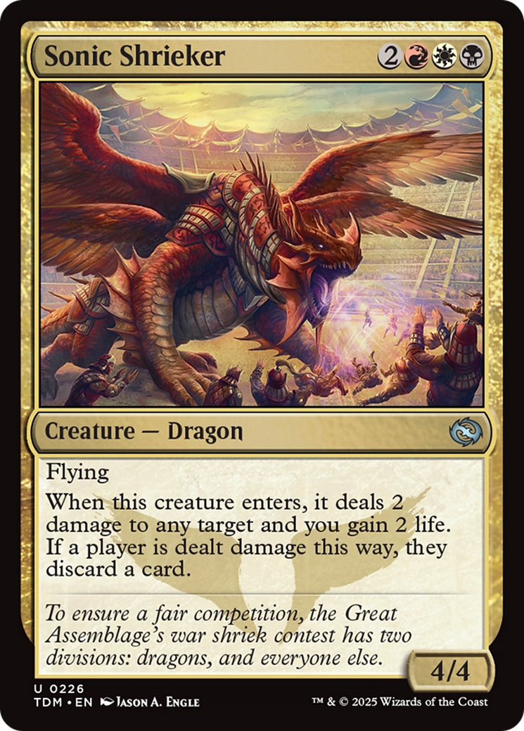 Sonic Shrieker [Tarkir: Dragonstorm]