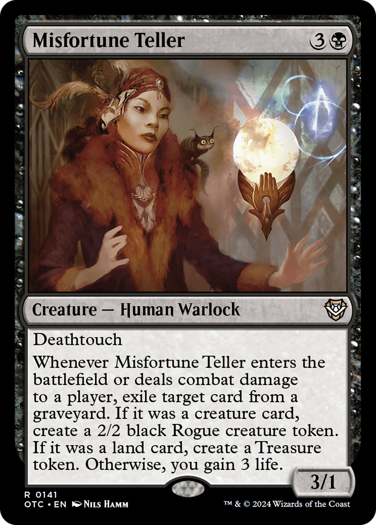 Misfortune Teller [Outlaws of Thunder Junction Commander]