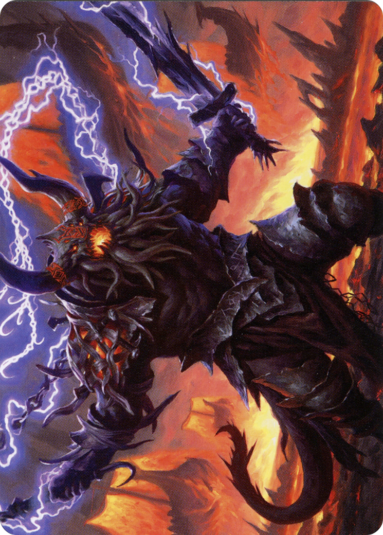 Kardur, Doomscourge // Kardur, Doomscourge (ASKHM-057) - Art Series: Kaldheim (Borderless)