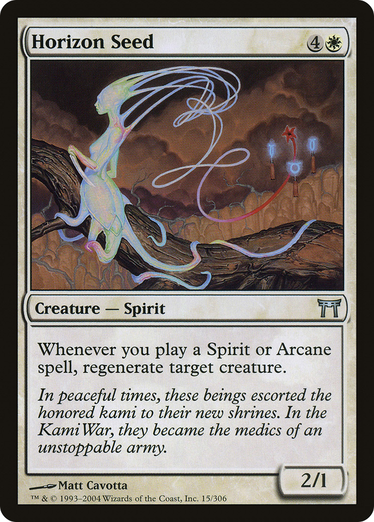 Horizon Seed (CHK-015) - Champions of Kamigawa Foil