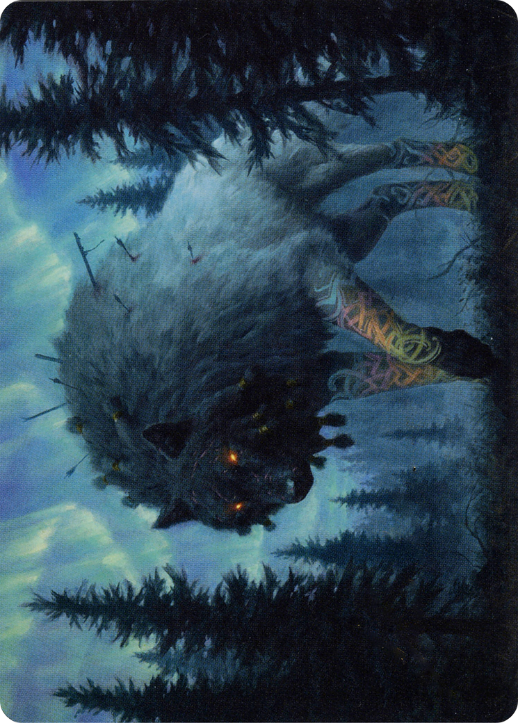 Sarulf, Realm Eater // Sarulf, Realm Eater (ASKHM-065) - Art Series: Kaldheim (Borderless)