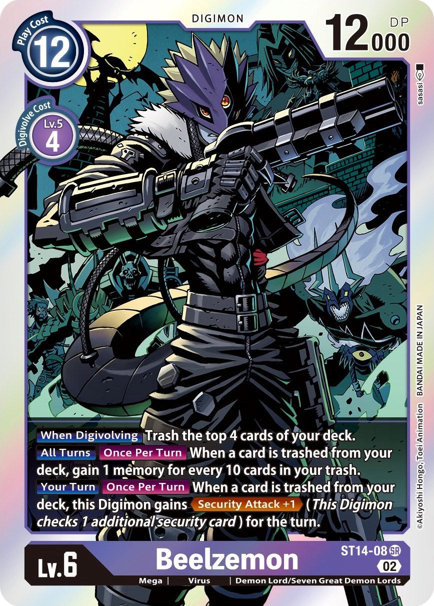 Beelzemon [ST14-08] [Starter Deck: Beelzemon Advanced Deck Set]