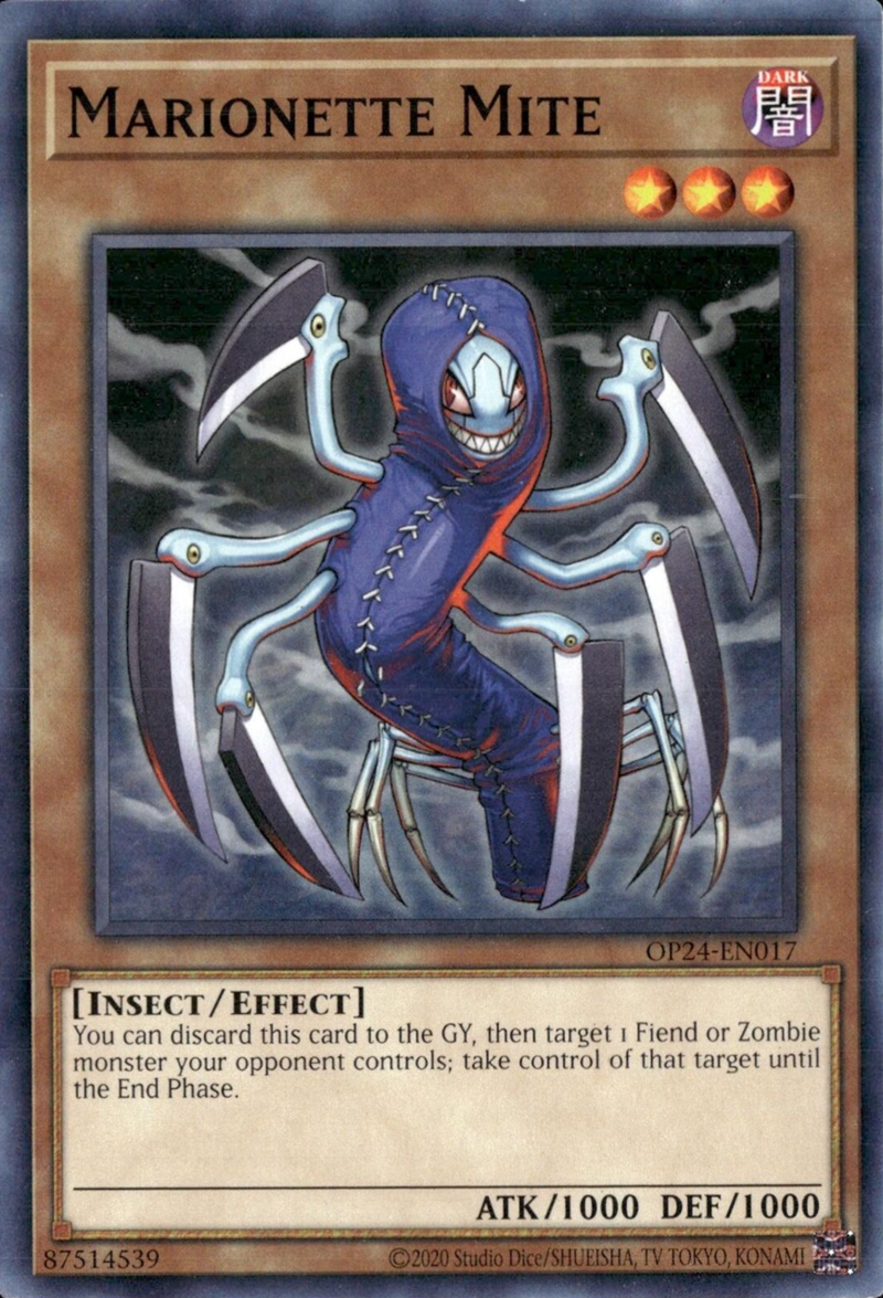 Marionette Mite [OP24-EN017] Common