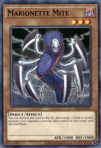 Marionette Mite [OP24-EN017] Common