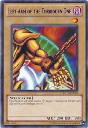 Left Arm of the Forbidden One (Blue) [DL11-EN005] Rare
