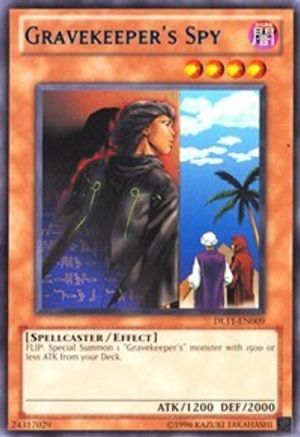 Gravekeeper's Spy (Blue) [DL11-EN009] Rare