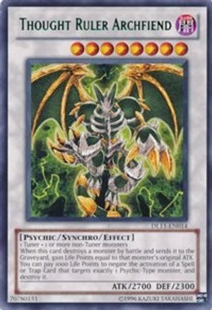 Thought Ruler Archfiend (Blue) [DL11-EN014] Rare