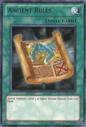 Ancient Rules (Blue) [DL13-EN016] Rare