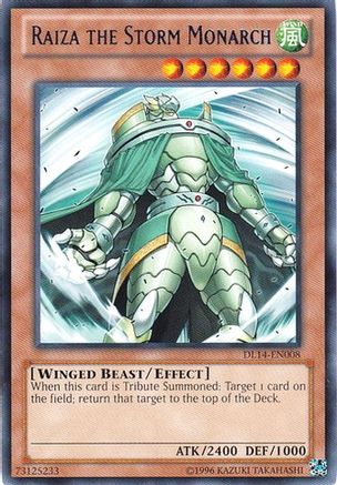 Raiza the Storm Monarch (Blue) [DL14-EN008] Rare