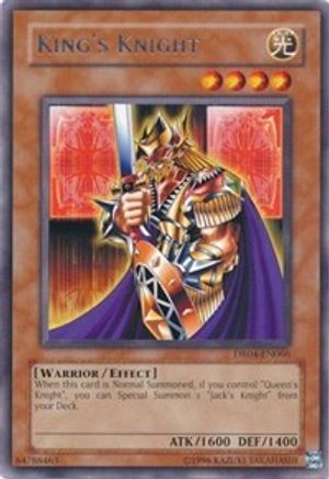 King's Knight [DR04-EN066] Rare