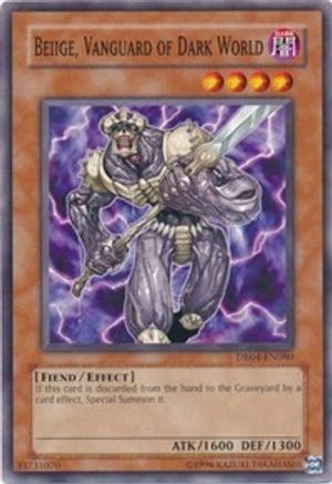 Beiige, Vanguard of Dark World [DR04-EN080] Common
