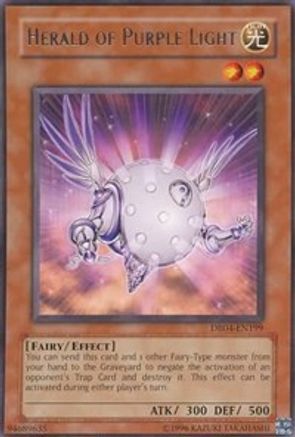 Herald of Purple Light [DR04-EN199] Rare