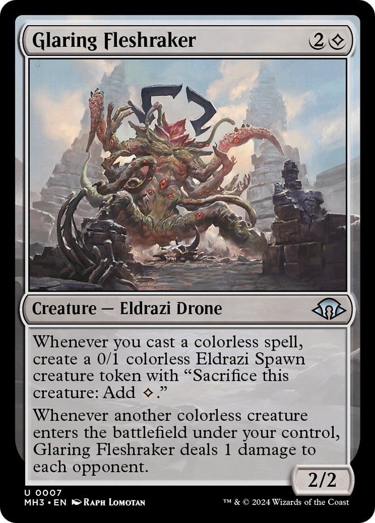 Glaring Fleshraker [Modern Horizons 3]
