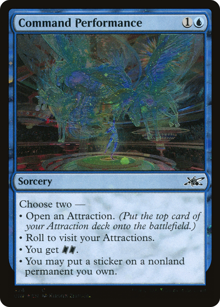 Command Performance (Galaxy Foil) [Unfinity]