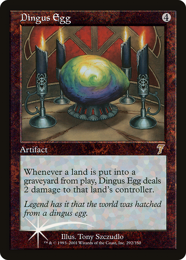 Dingus Egg (7ED-292) - 7th Edition Foil