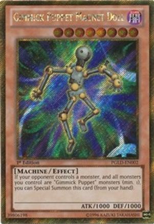 Gimmick Puppet Magnet Doll [PGLD-EN002] Gold Secret Rare