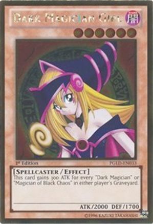 Dark Magician Girl [PGLD-EN033] Gold Rare