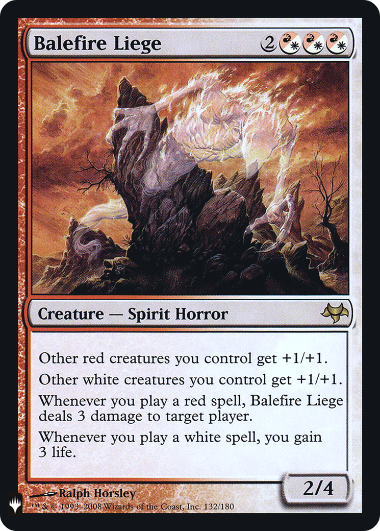 Balefire Liege (PLST-EVE-132) - The List