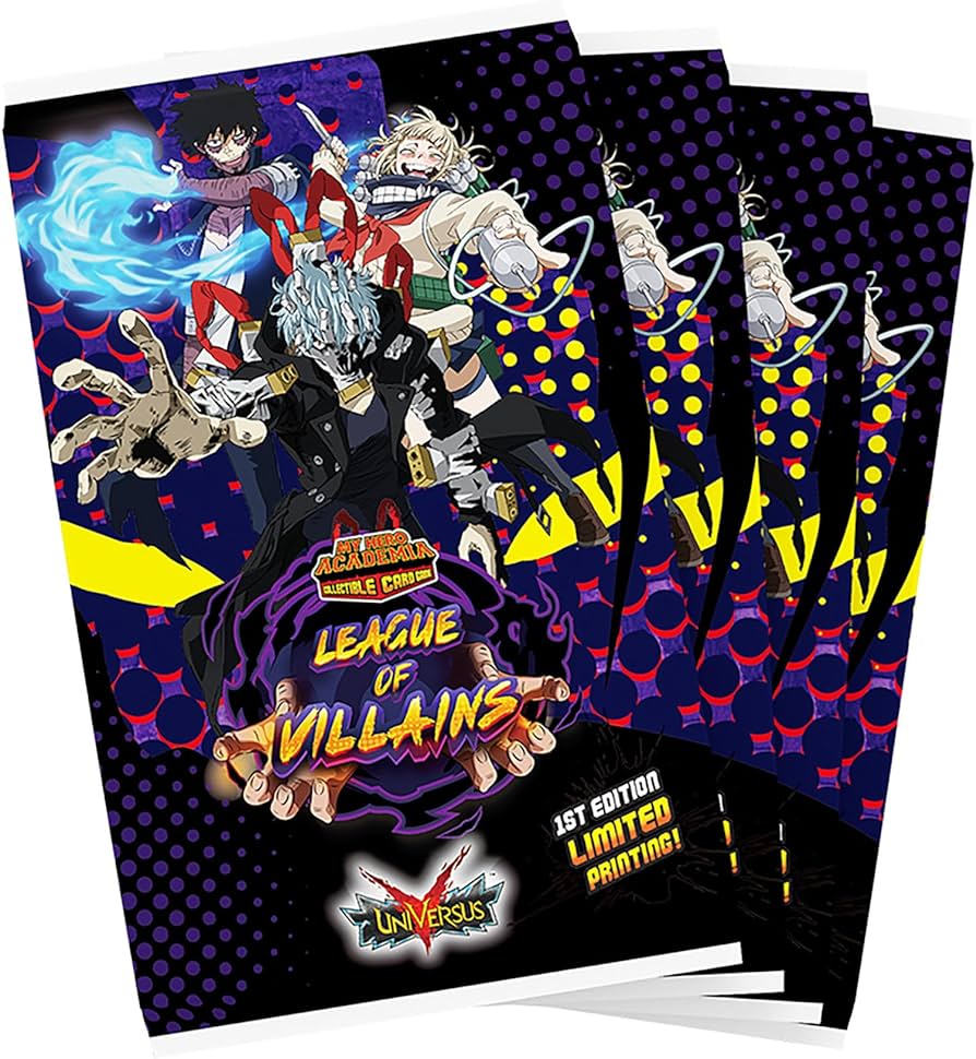 My Hero Academia CCG - Series 4 League of Villain's Booster Pack FIRST EDITION *Sealed*