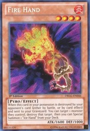 Fire Hand [DRLG-EN046] Secret Rare