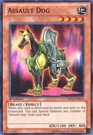 Assault Dog [DRLG-EN033] Super Rare
