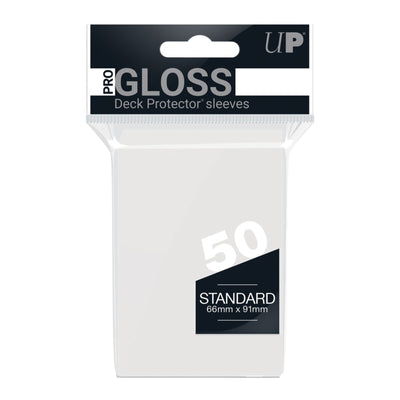 Ultra Pro - Gloss Deck Protector Sleeves - Clear (50 pc) (Standard Sized)