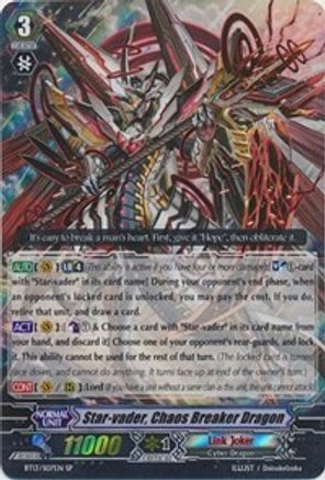 Star-vader, Chaos Breaker Dragon (BT13/S07EN) [Catastrophic Outbreak]