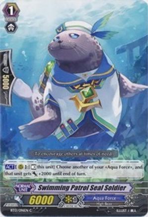 Swimming Patrol Seal Soldier (BT13/096EN) [Catastrophic Outbreak]