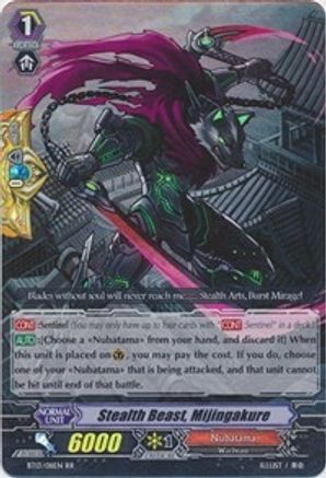 Stealth Beast, Mijingakure (BT13/011EN) [Catastrophic Outbreak]