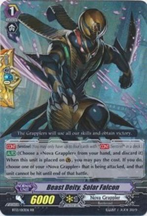 Beast Deity, Solar Falcon (BT13/013EN) [Catastrophic Outbreak]