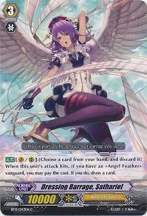 Dressing Barrage, Sathariel (BT13/043EN) [Catastrophic Outbreak]