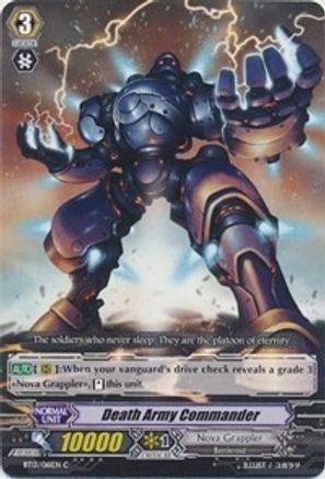 Death Army Commander (BT13/061EN) [Catastrophic Outbreak]