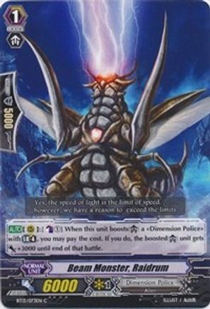 Beam Monster, Raidrum (BT13/073EN) [Catastrophic Outbreak]