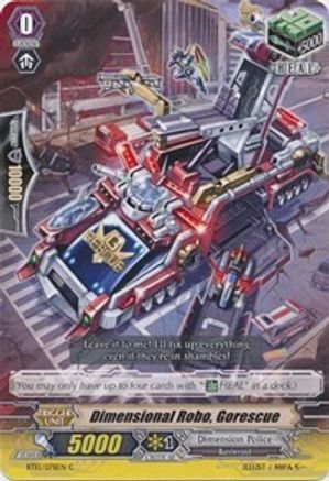 Dimensional Robo, Gorescue (BT13/078EN) [Catastrophic Outbreak]