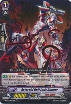 Asteroid Belt Lady Gunner (BT13/082EN) [Catastrophic Outbreak]