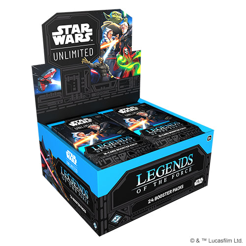 Star Wars Unlimited - Legends of the Force Booster Box *Sealed*