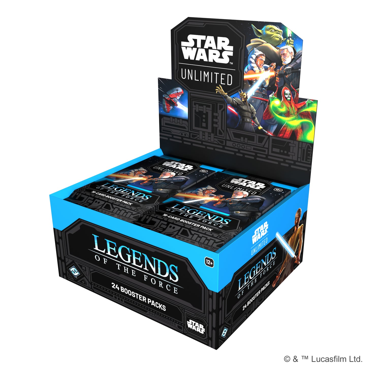 Star Wars Unlimited - Legends of the Force Booster Box *Sealed*