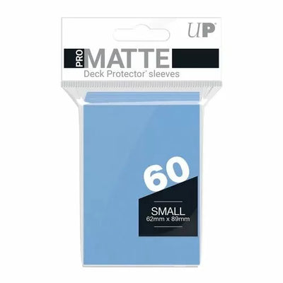 Ultra Pro - Small Deck Protector Sleeves Matte - Light Blue