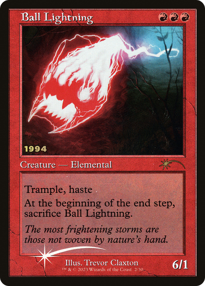 Ball Lightning [30th Anniversary Promos]
