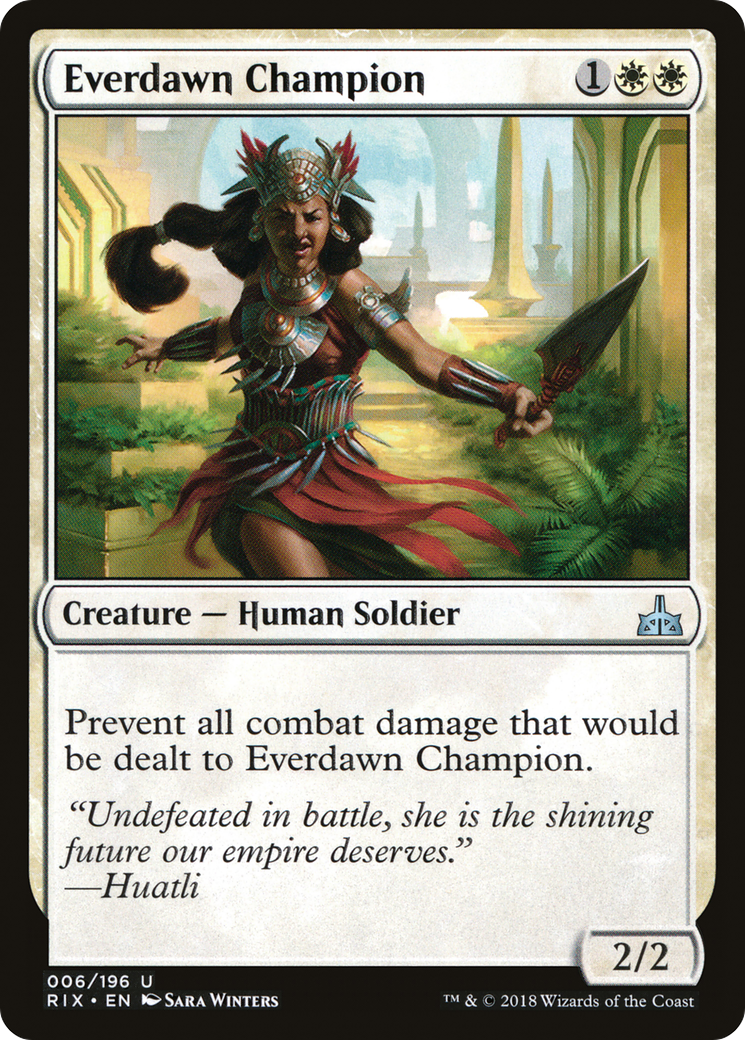 Everdawn Champion (RIX-006) - Rivals of Ixalan