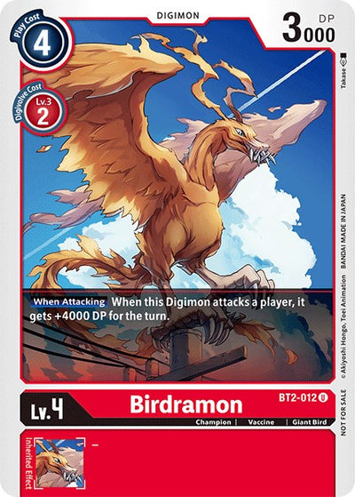 Birdramon [BT2-012] (Official Tournament Pack Vol.3) [Release Special Booster Promos]