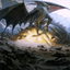 Ancient Copper Dragon // Ancient Copper Dragon (ACLB-004) - Battle for Baldur's Gate Art Series (Borderless)