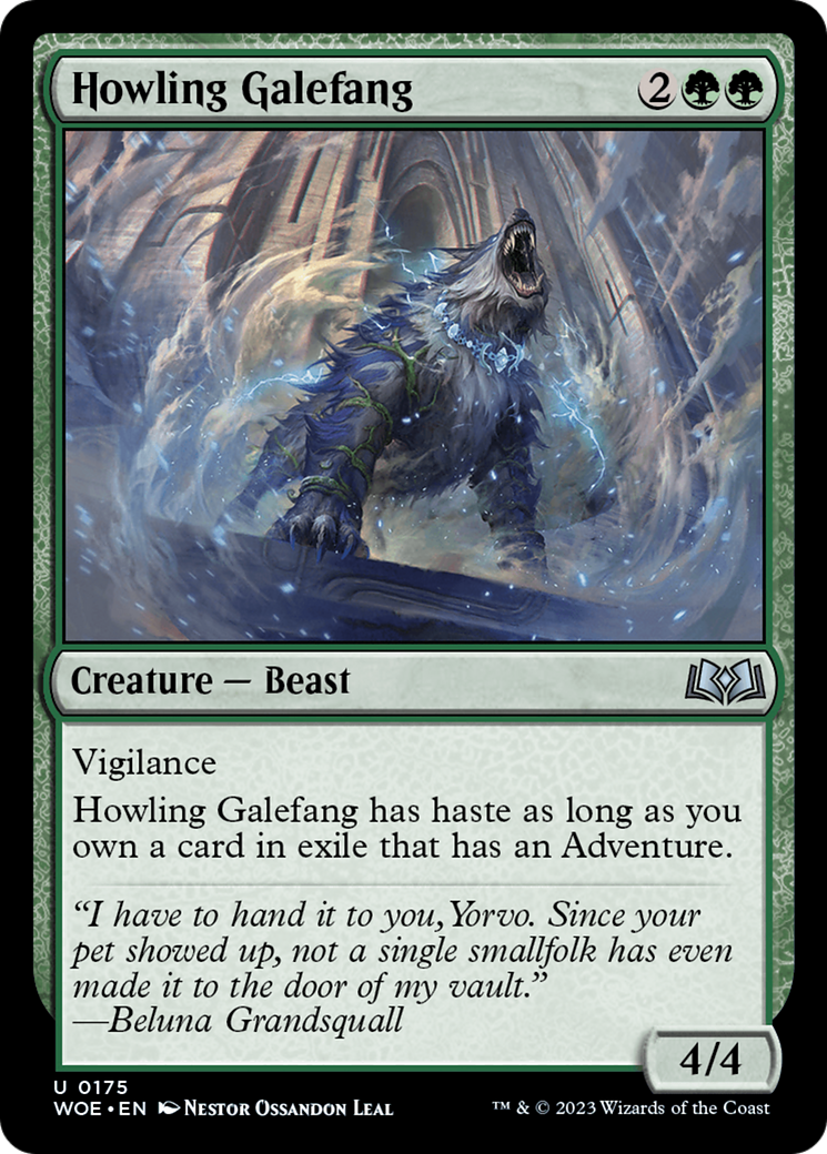 Howling Galefang [Wilds of Eldraine]
