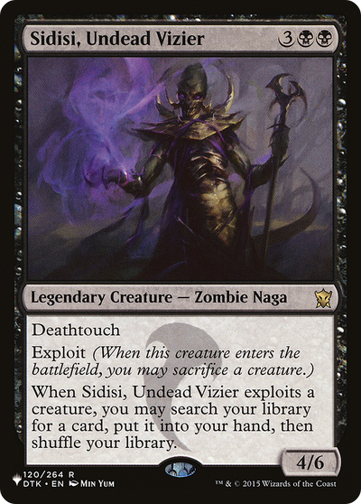 Sidisi, Undead Vizier [The List]